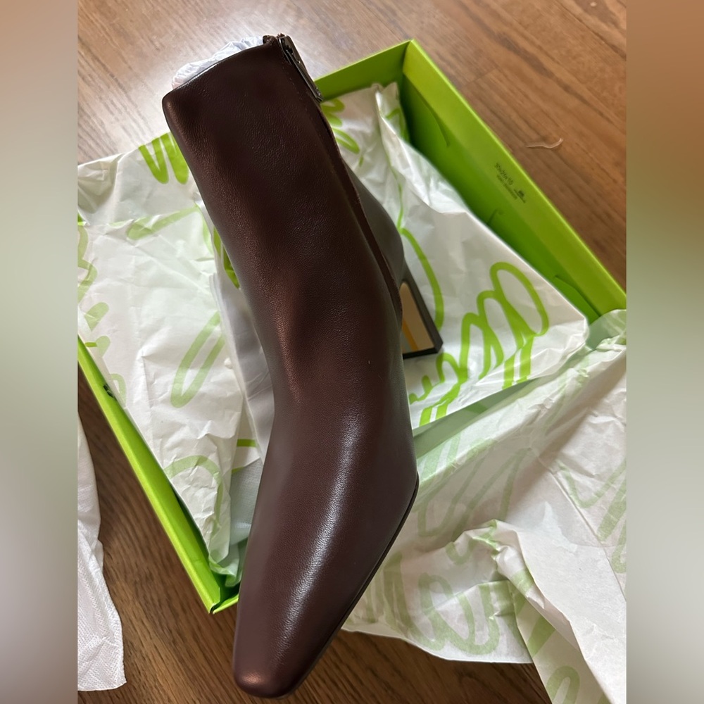 Sam Edelman Dark Brown Heeled Boots